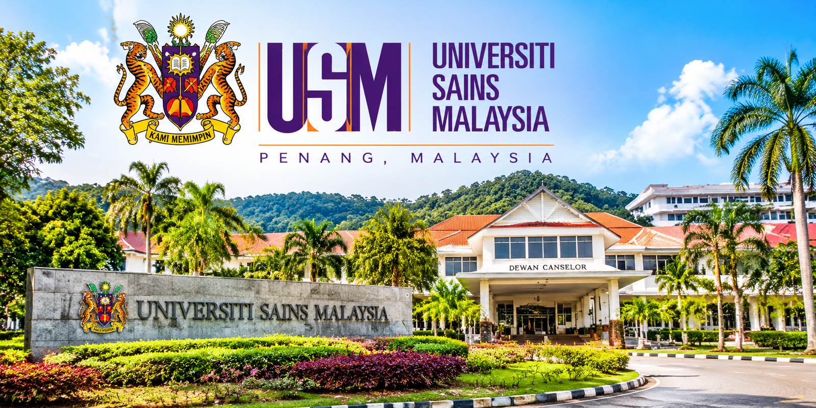Universiti Sains Malaysia campus panorama